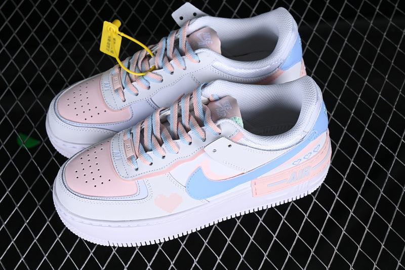 Nike Air Force 1 Shadow "White/Pastel Heart"
