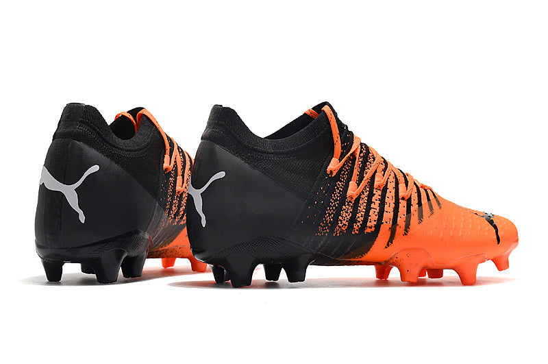 PUMA Future Z 1.3 FG AG "Black Neon Orange"