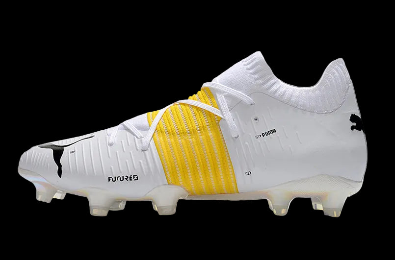 PUMA Future Z 1.2 FG AG "All White/Yellow"