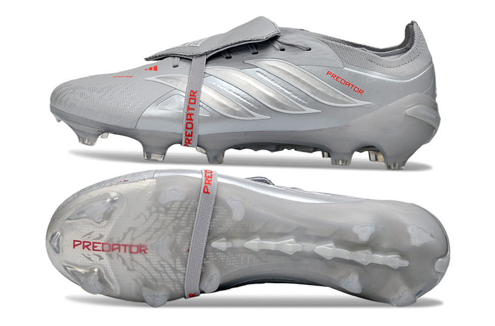 ADIDAS Predator 26 Elite Fold-over Tongue  FG  "Platinum"