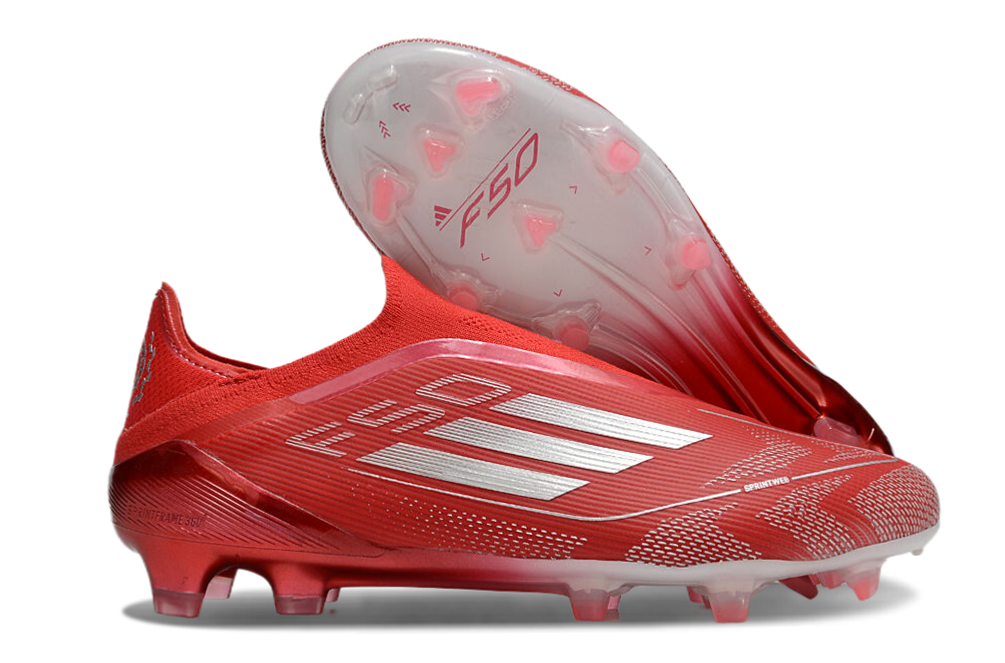 ADIDAS  F50 Elite Laceless FG "Red"