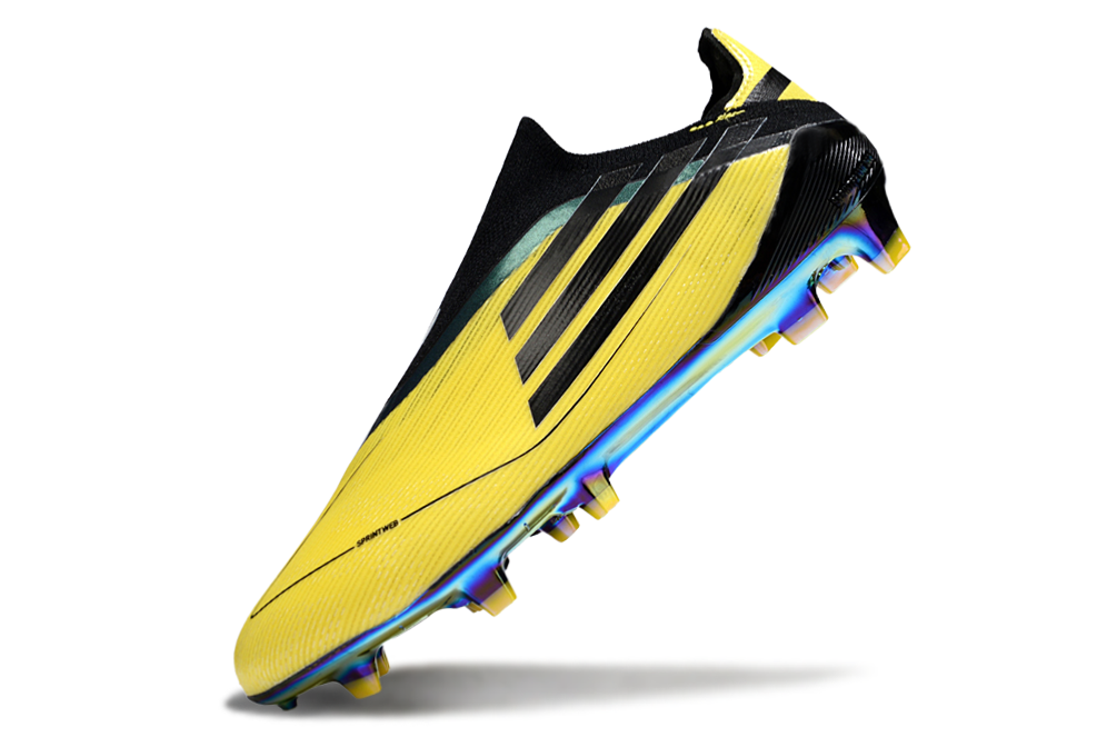 ADIDAS  F50 Elite Laceless FG "Yellow Black"