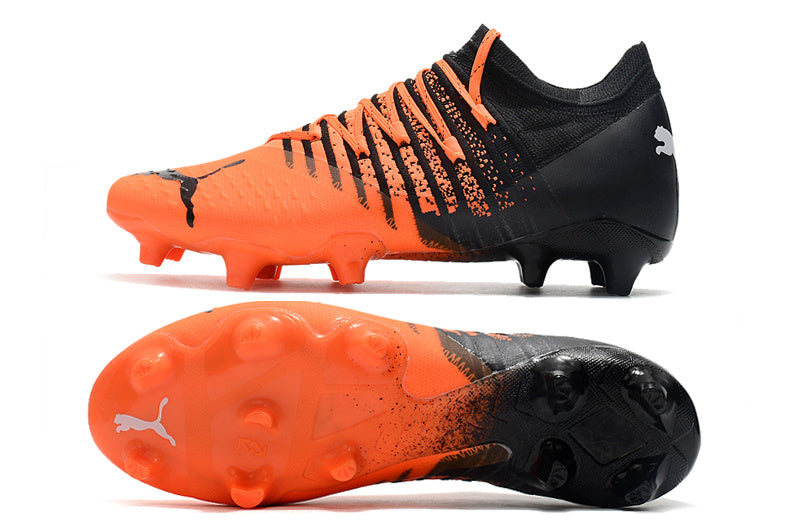 PUMA Future Z 1.3 FG AG "Black Neon Orange"