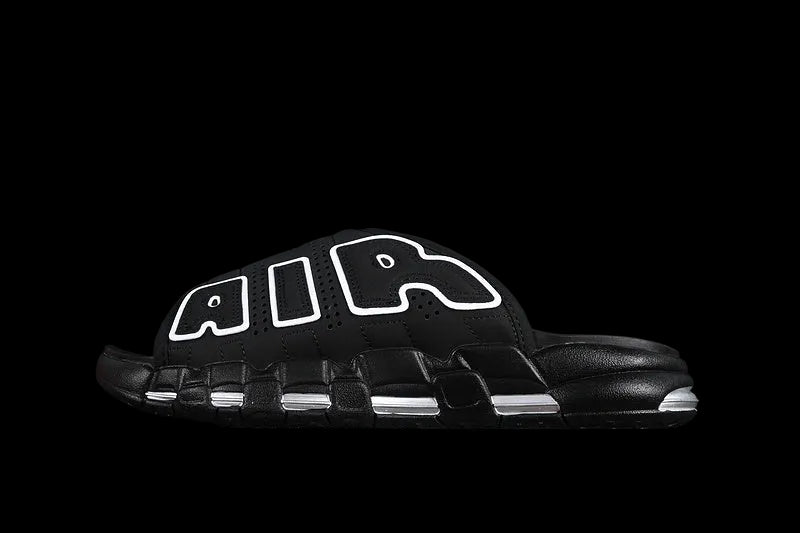 Nike Air More Uptempo Slide '96 "Black/White"