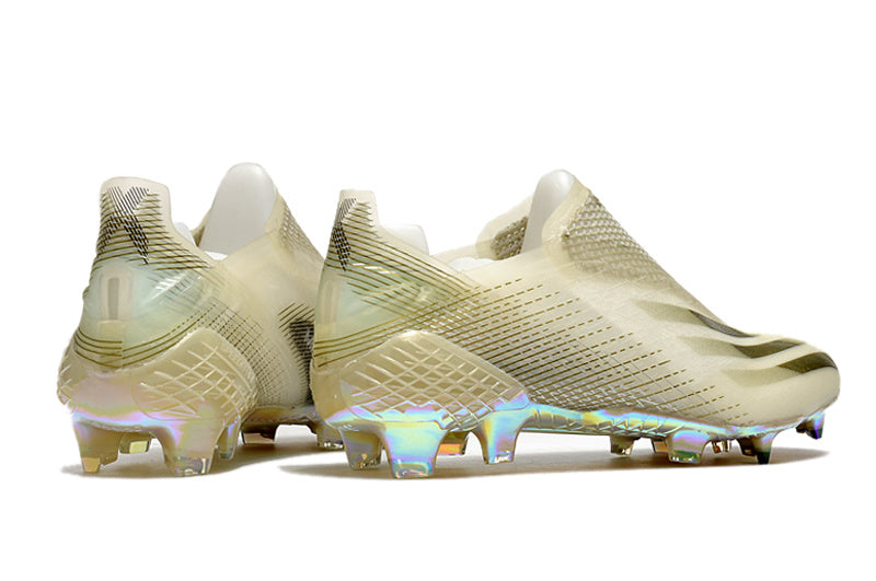 ADIDAS X Ghosted+ FG "White Metallic Gold"