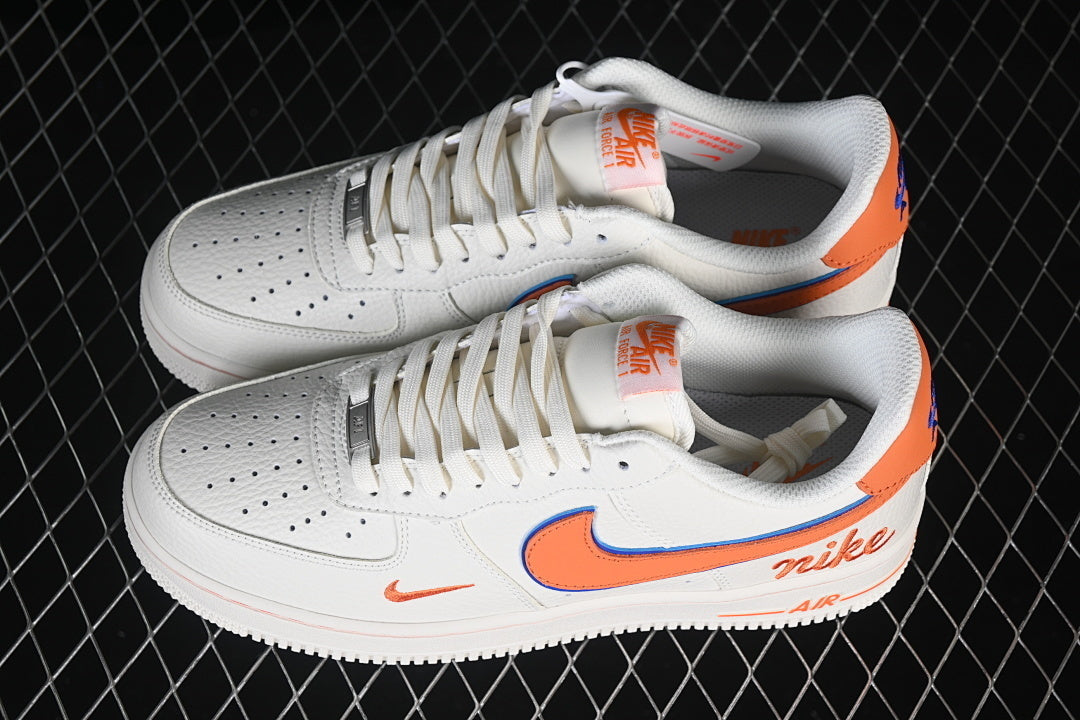 Nike Air Force 1  "White/Orange"