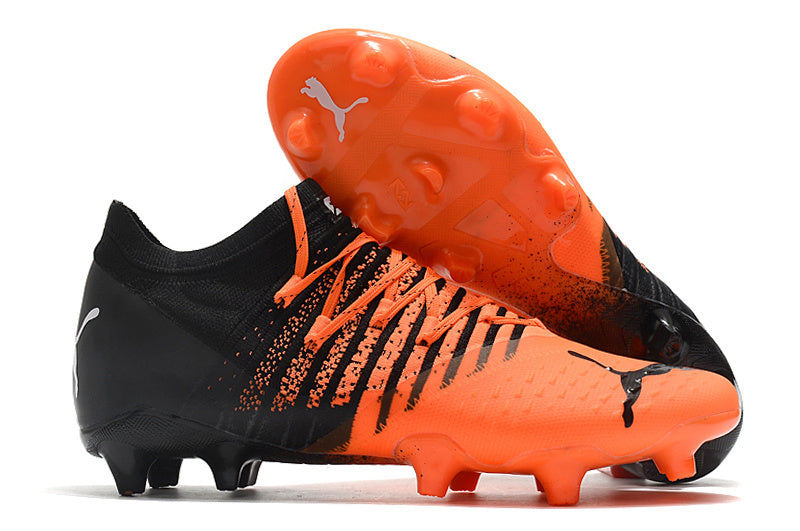 PUMA Future Z 1.3 FG AG "Black Neon Orange"