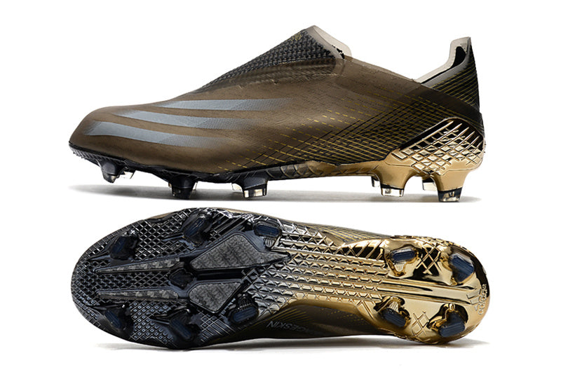 ADIDAS X Ghosted+ FG "Atmospheric Pack Black Gold"