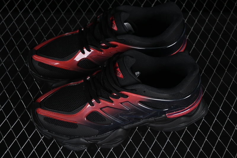 NB 9060  "All Black/Red