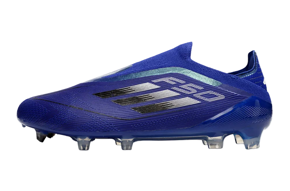 ADIDAS  F50 Elite Laceless FG "Bleu Noir"