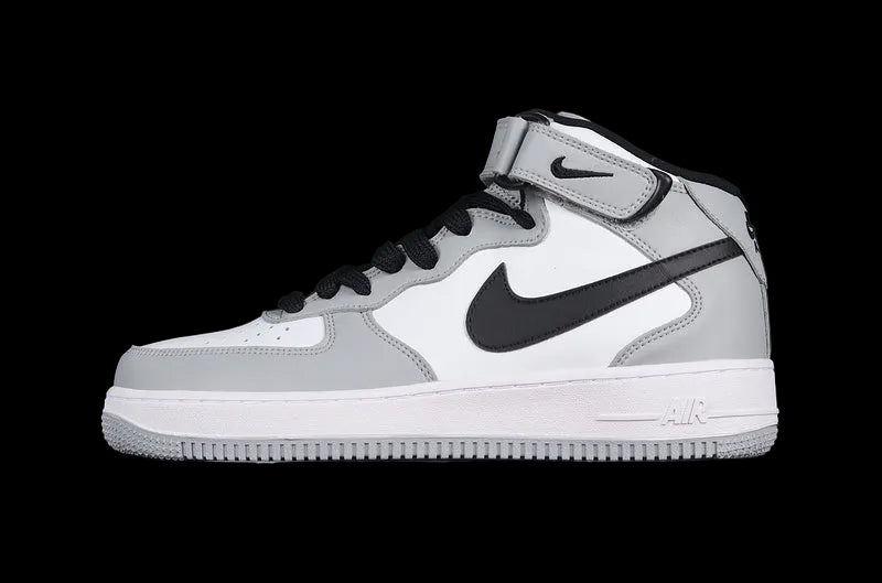 Nike Air Force 1 Mid "Grey/White/Black"
