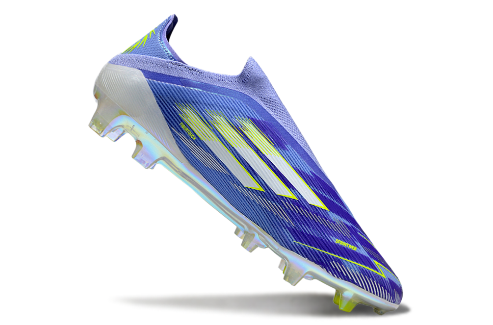 ADIDAS  F50 Elite Laceless FG "Violet Tone Lucid Lemon Purple Rush"