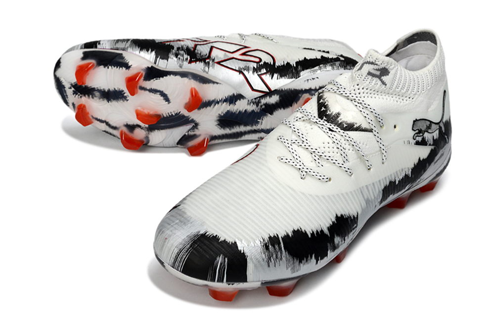 Puma Future 8 Ultimate FG "White/Black"
