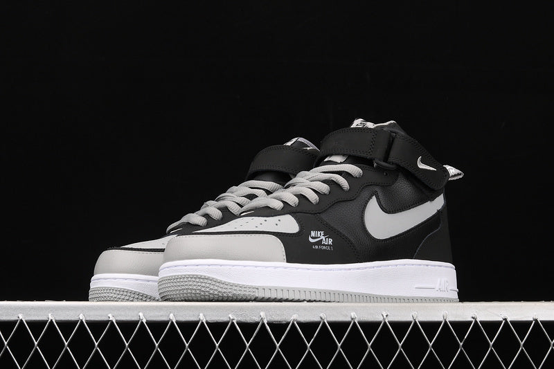 Nike Air Force 1 Mid '07 "Black Medium/Grey/White"