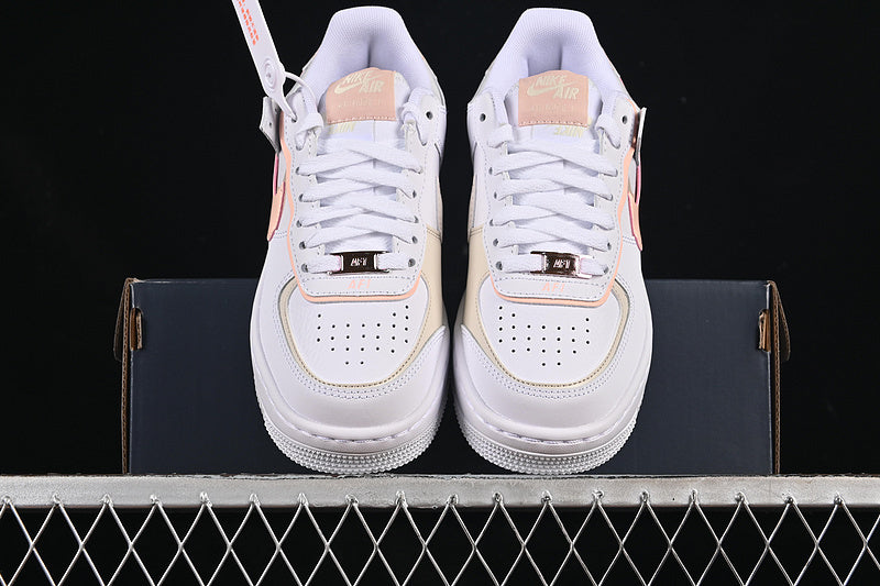 Nike Air Force 1 Shadow "White/Peach"
