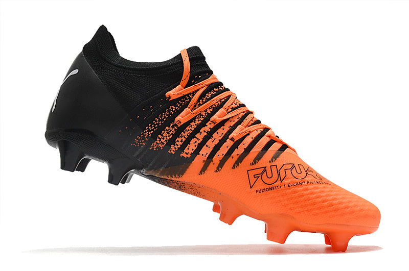 PUMA Future Z 1.3 FG AG "Black Neon Orange"
