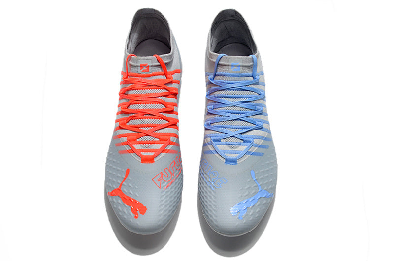 PUMA Future Z 1.3 Teaser FG AG "Metallic Silver/Castlerock/Sunset Glow"