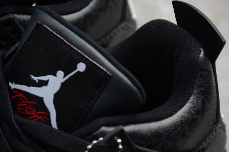 Air Jordan 4 Retro NRG "Laser Black Gum"