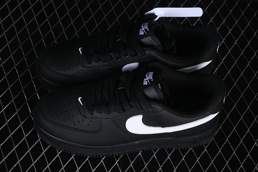 Nike Air Force 1  "All Black & White"