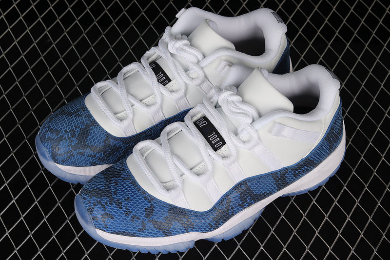 Air Jordan 11 Retro Low "Blue Snakeskin"