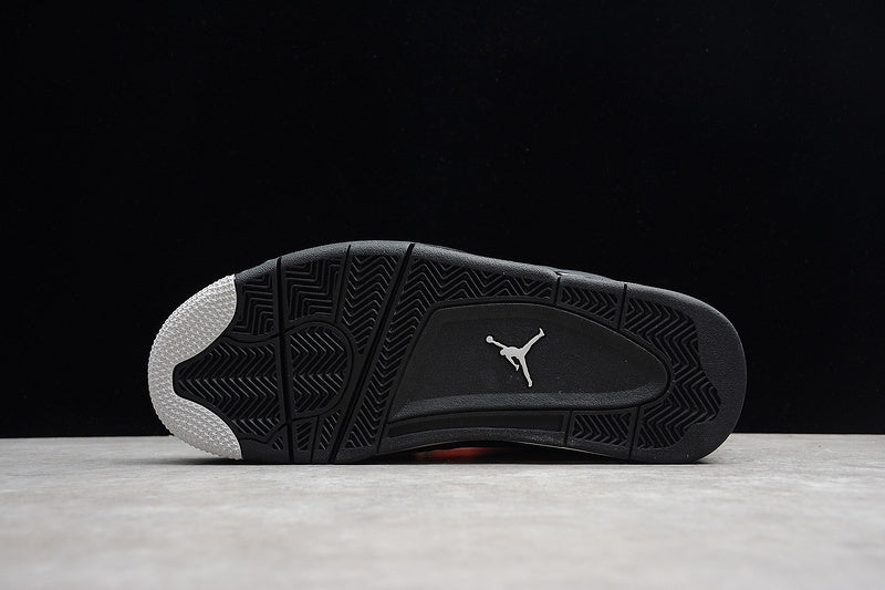 Air Jordan 4 Retro  LS "Black Oreo"