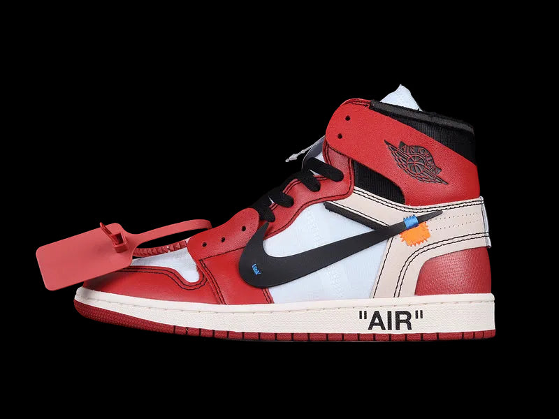 Air Jordan 1 Retro High X Off-White  "Red"