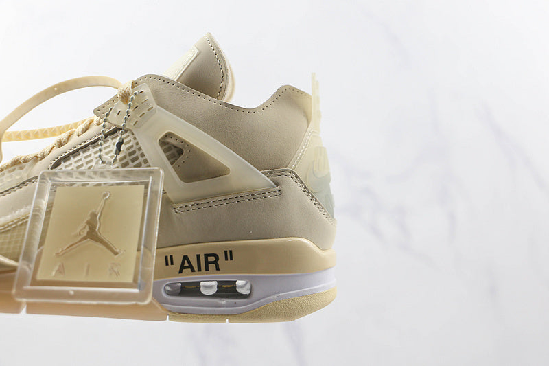 Air Jordan 4 Retro SP X Off-White "Sail"