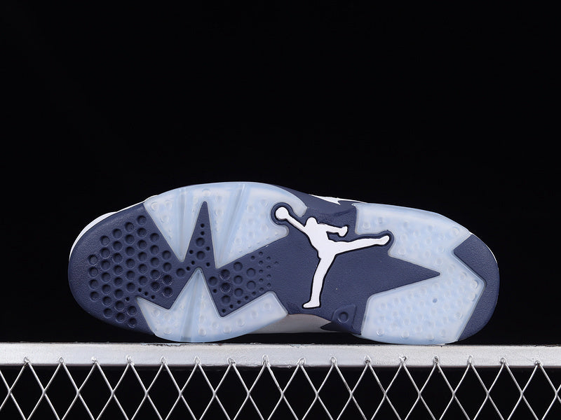 Air Jordan 6 Retro Low "White/Midnight Navy"