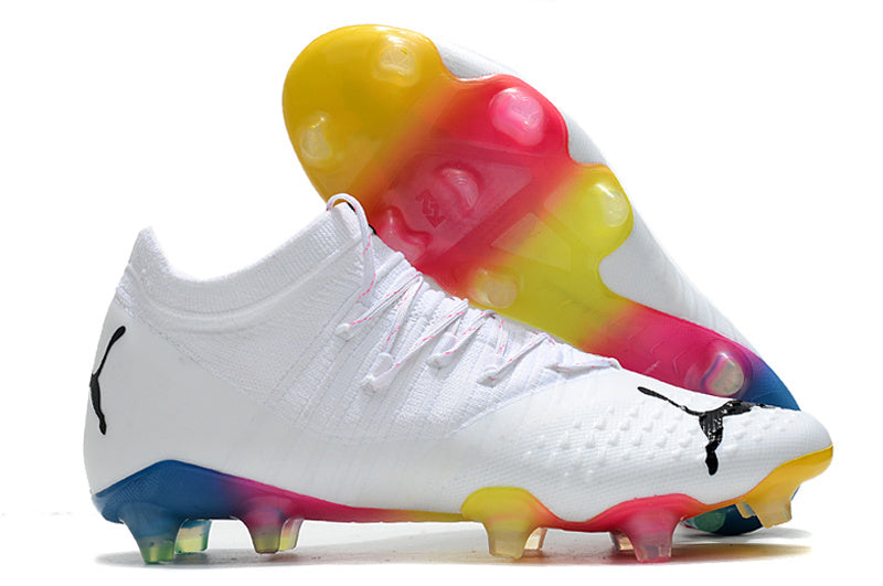 PUMA Future Z 1.3 Teaser FG AG "All White/Rainbow"