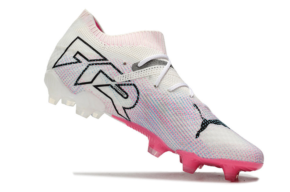 PUMA Future 7 Ultimate FG/AG "White Black Poison Pink"