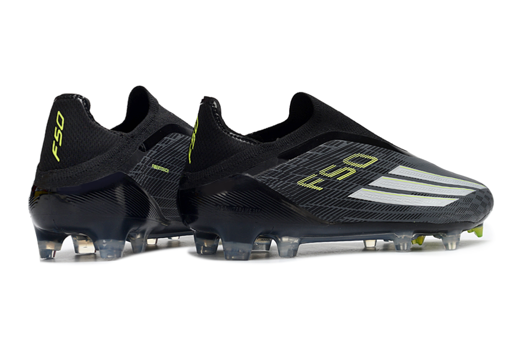 ADIDAS  F50 Elite Laceless FG "Electric Stealth"