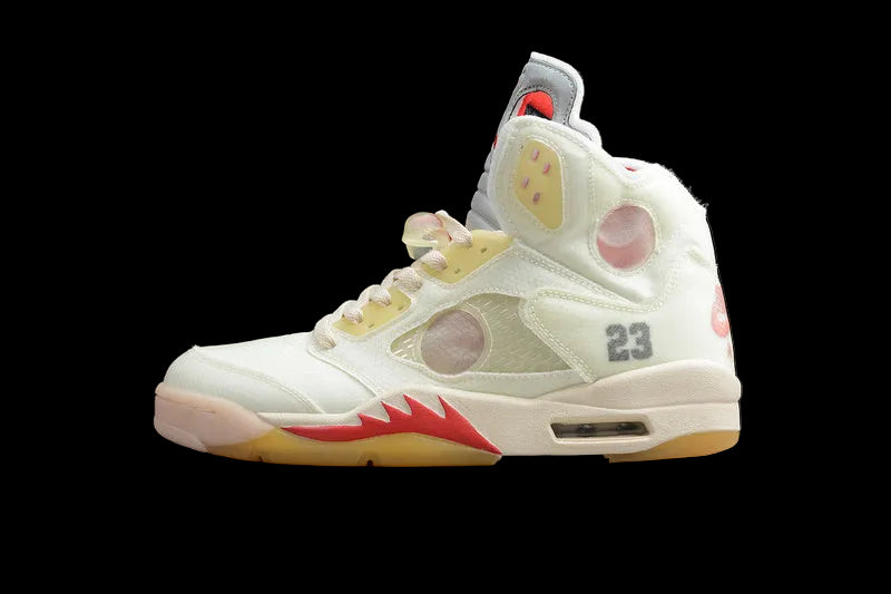 Air Jordan 5 Retro SP X Off-White "Sail"