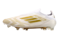 ADIDAS  F50 Elite Laceless FG "White/Gold"