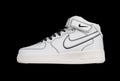 Nike Air Force 1 Mid Reflective "Triple Sail/Black"