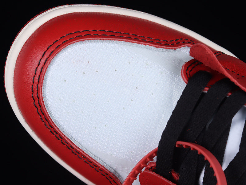Air Jordan 1 Retro High X Off-White  "Red"