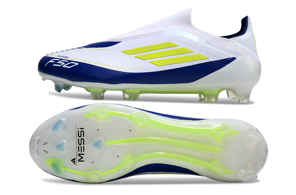 ADIDAS  F50 Elite Laceless FG "Messi Blue"