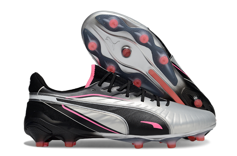 PUMA King Ultimate FG/AG "Grey/Black/Pink"