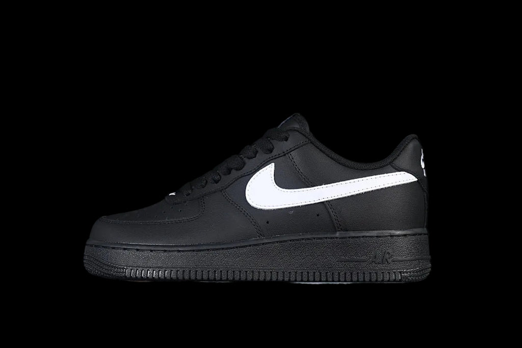 Nike Air Force 1  "All Black & White"