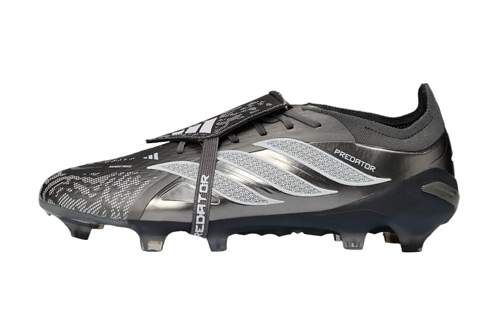 ADIDAS Predator 26 Elite Fold-over Tongue  FG  "Dark Grey"