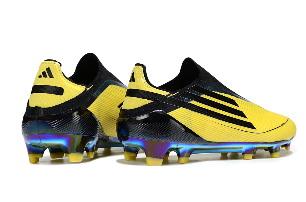 ADIDAS  F50 Elite Laceless FG "Yellow Black"