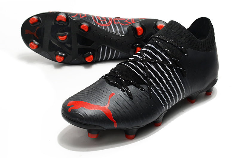 PUMA Future Z 1.2 FG AG "All Black/Red"