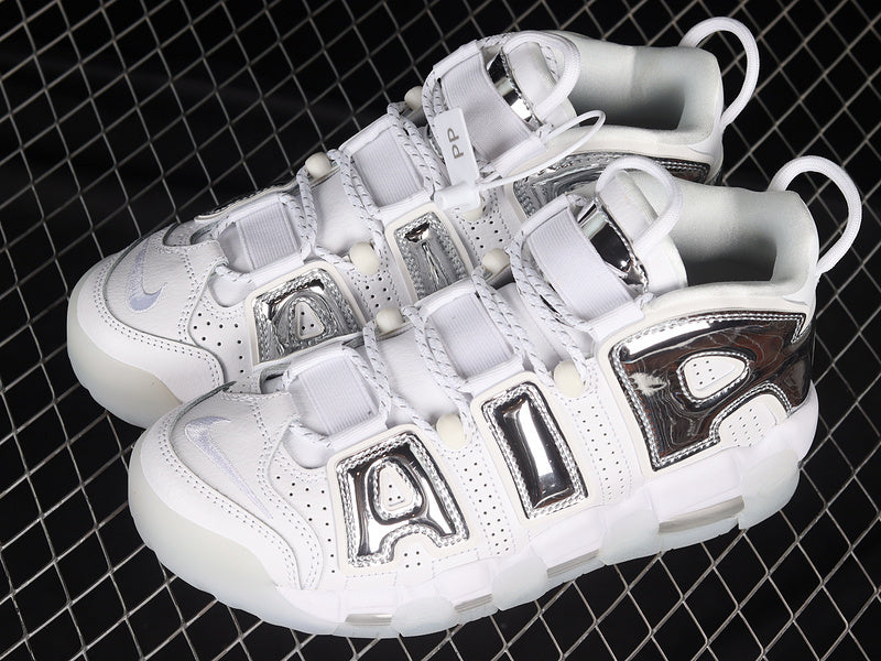 Nike Air More Uptempo "White/Chrome"