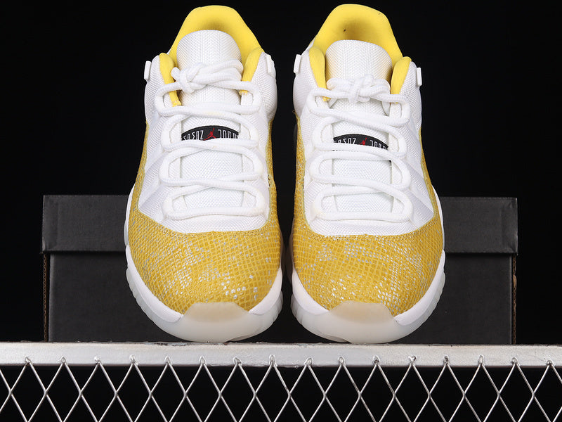 Air Jordan 11 Retro Low "Yellow Snakeskin"