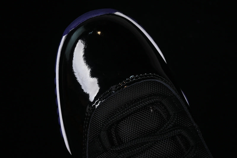 Air Jordan 11 Retro "All Black/White/Purple"