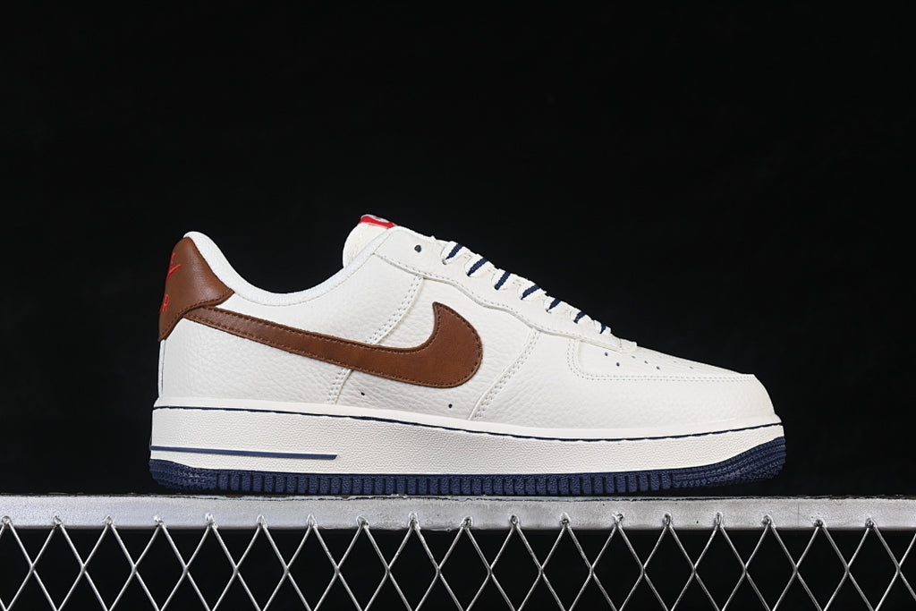 Nike Air Force 1  "White/Brown"