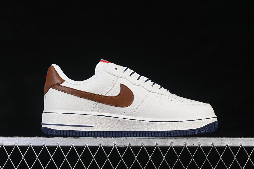 Nike Air Force 1  "White/Brown"